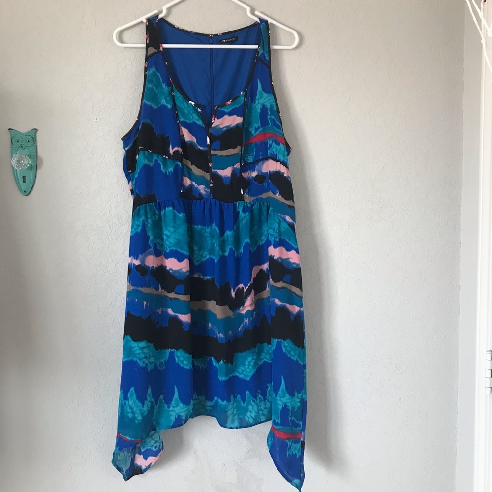 Bright cocktail dress